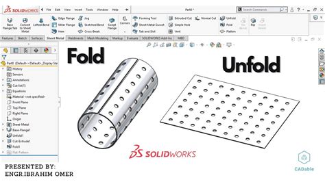 solidworks how to flatten multiple sheet metal parts|solidworks flatten chart.